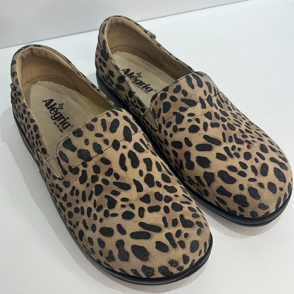 Alegria, Keli Savage Leopard Print Women's Loafers